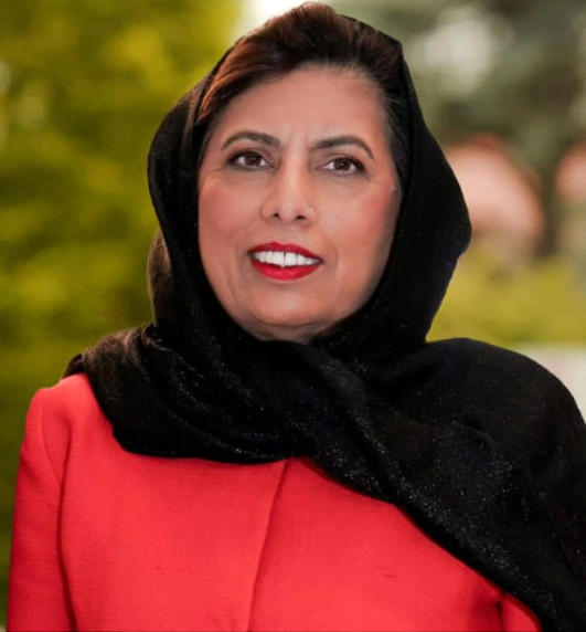 Portrait of Khalida Bajwa